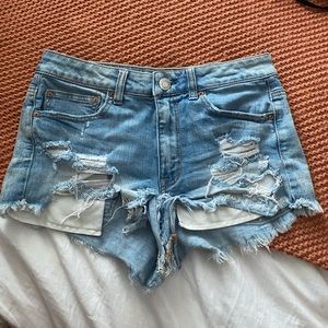 American eagle jean shorts